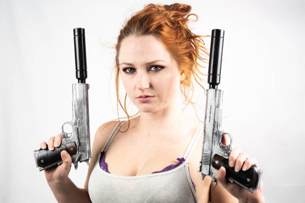 Silver Baller M1911 - Wulfgar Weapons & Props