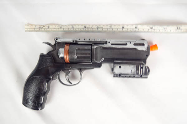 Cyberpunk Revolver Prop - Wulfgar Weapons & Props