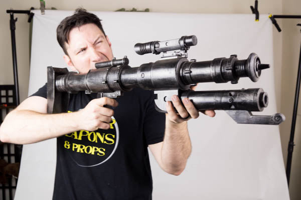 CJ-9 Bo Rifle Heavy Blaster - Wulfgar Weapons & Props
