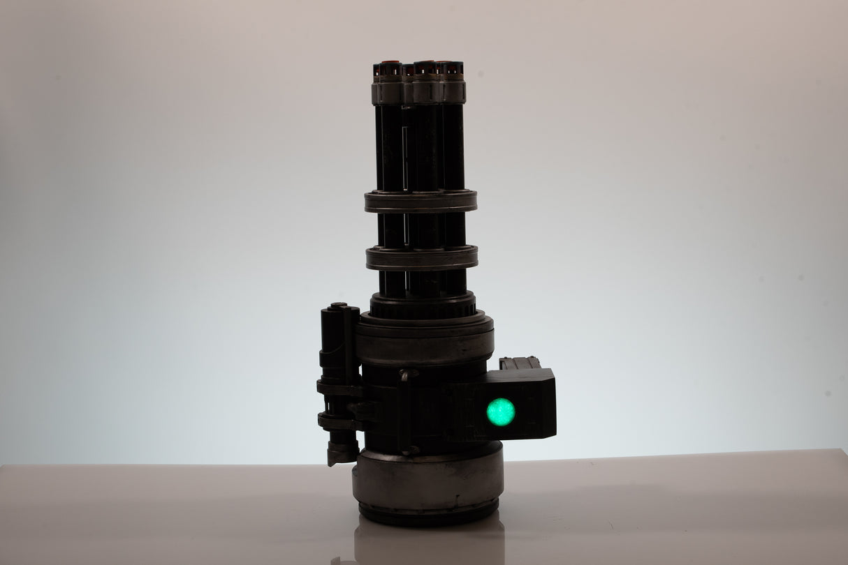 Barrett Spinning Prosthetic Arm Chaingun Costume Prop
