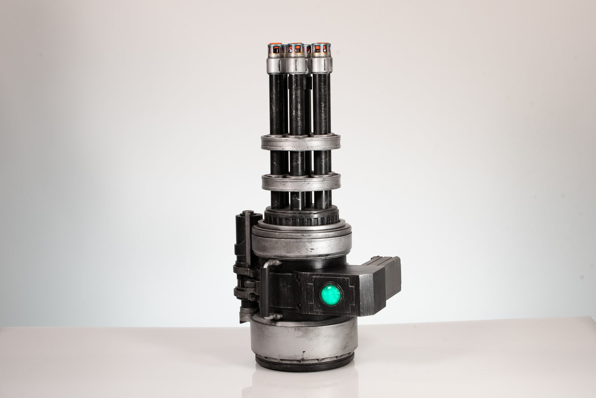 Barrett Spinning Prosthetic Arm Chaingun Costume Prop