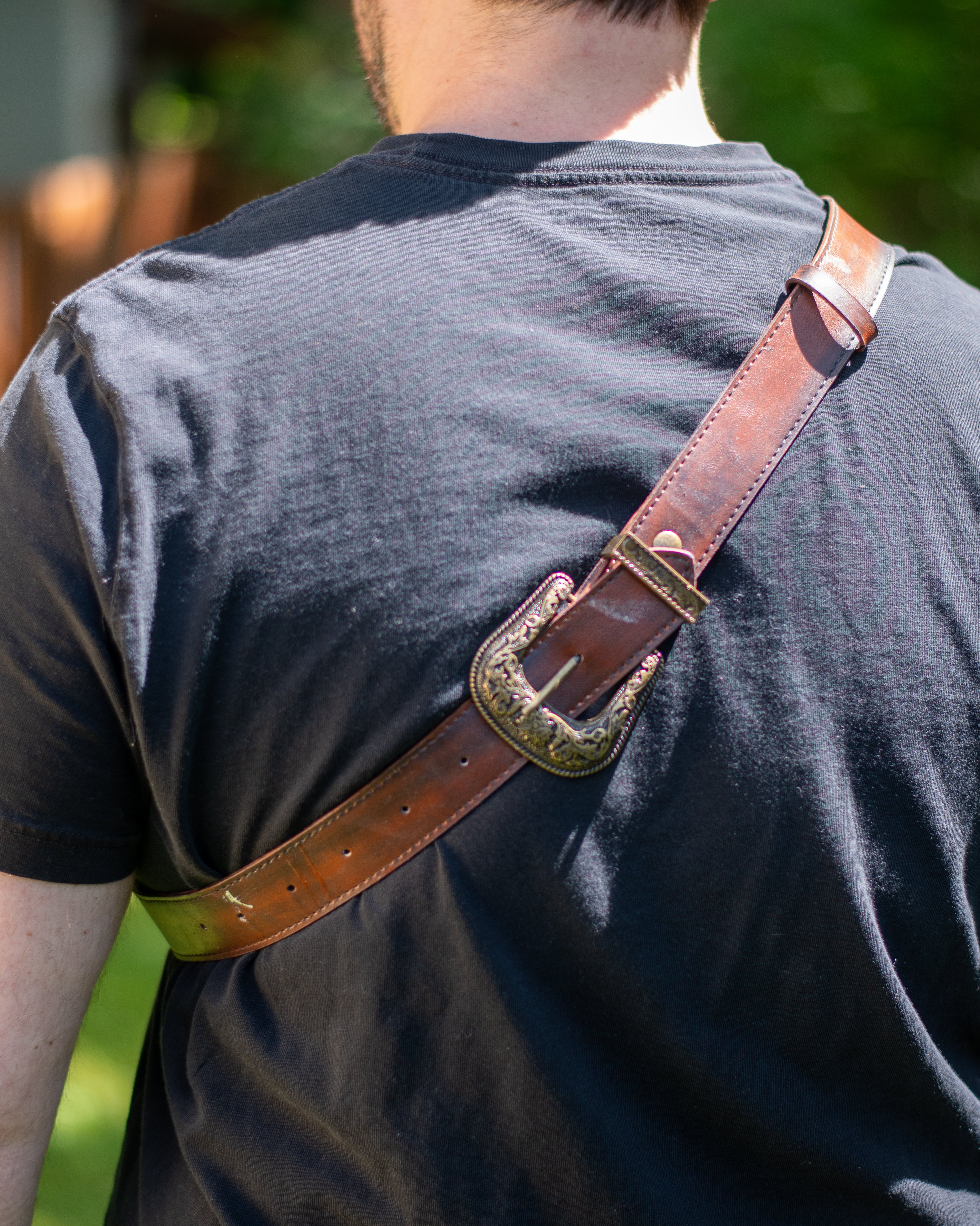 Leather Shell Bandolier Belt Costume Piece – Wulfgar Props