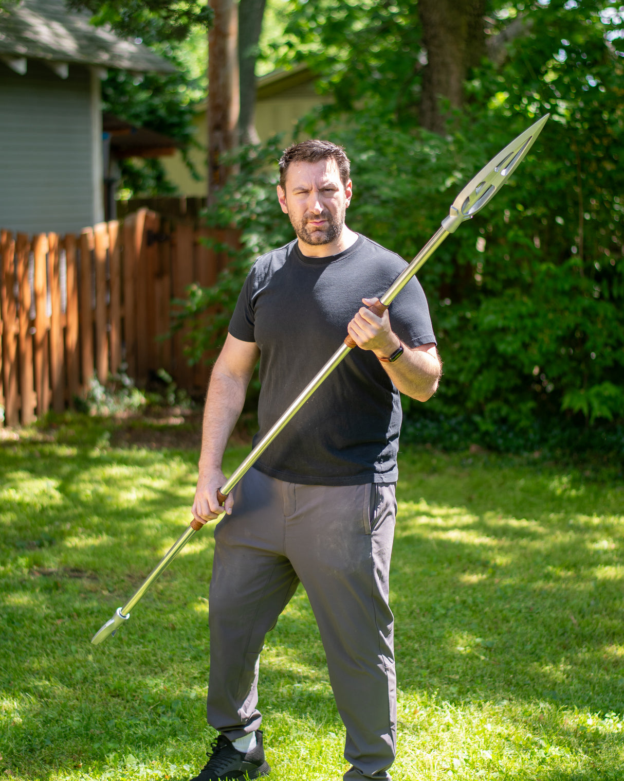 Barbarian Spear Fake Film Costume Prop