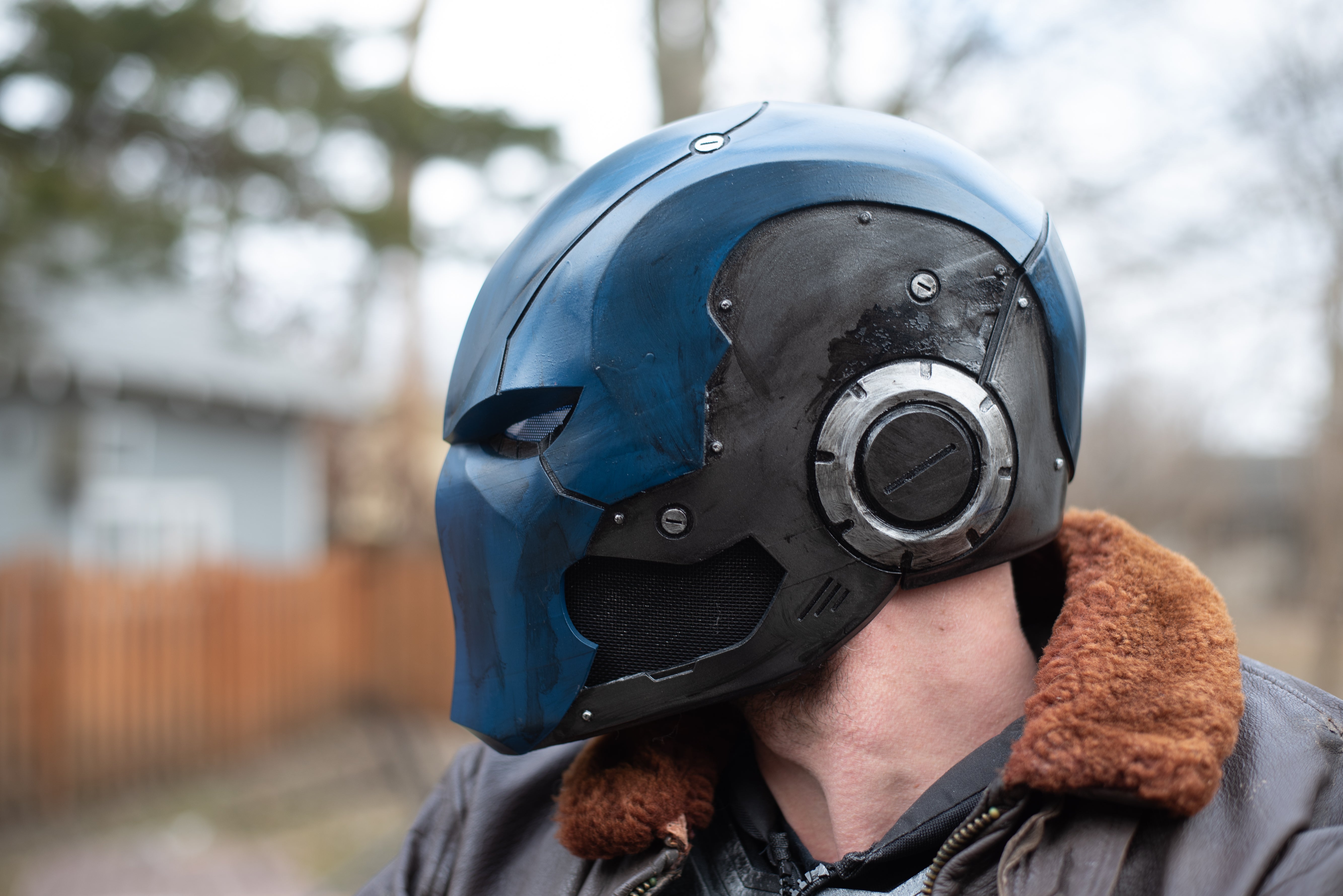 Ronin Vigilante Helmet Cosplay Wulfgar Props