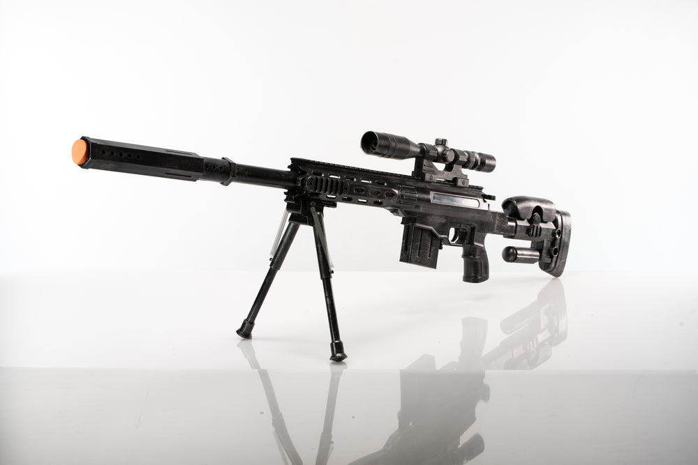 Fake Rifle Toy Hex Sniper Fake Toy Adult Rifle Prop – Wulfgar Props