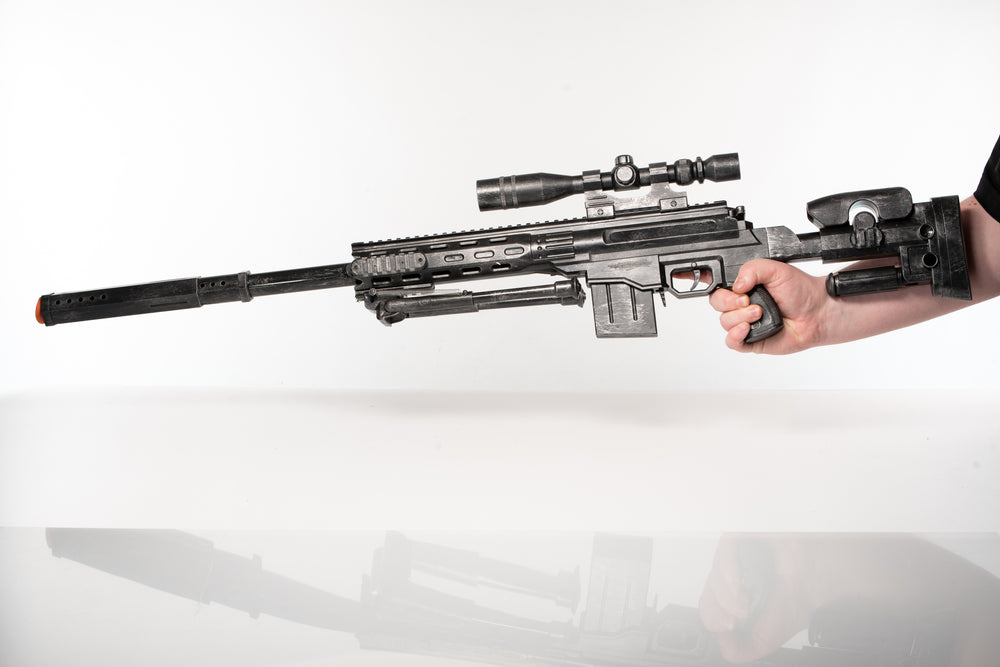 Fake Rifle Toy Hex Sniper Fake Toy Adult Rifle Prop – Wulfgar Props