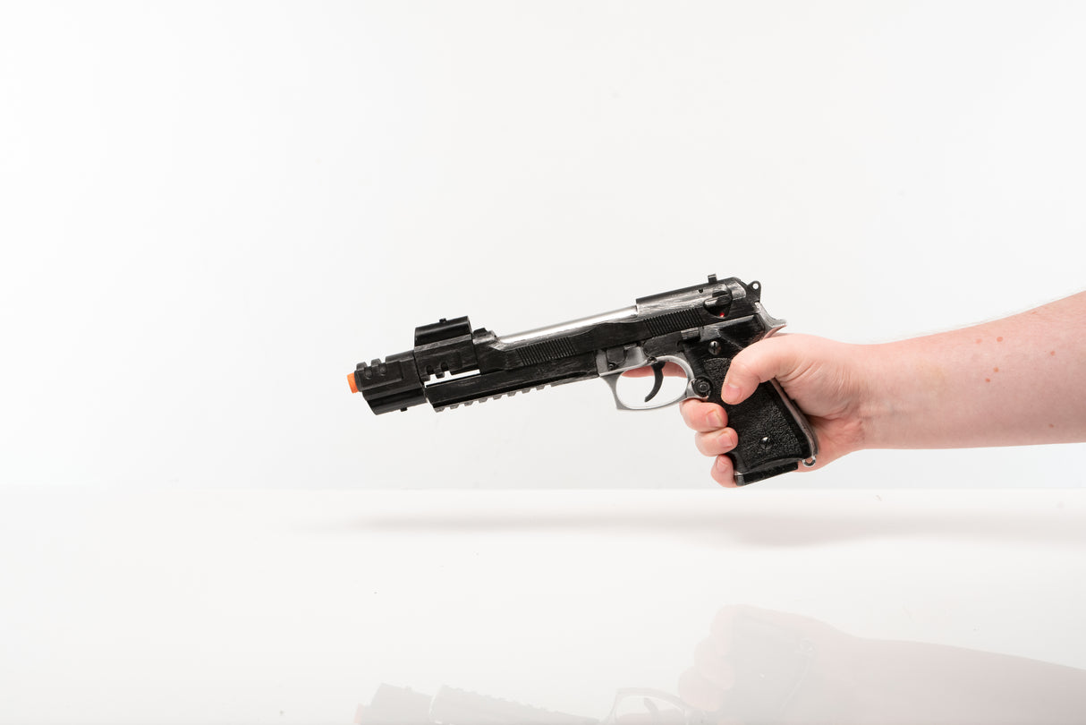 W-86 Futuristic Pistol Hand Gun Prop