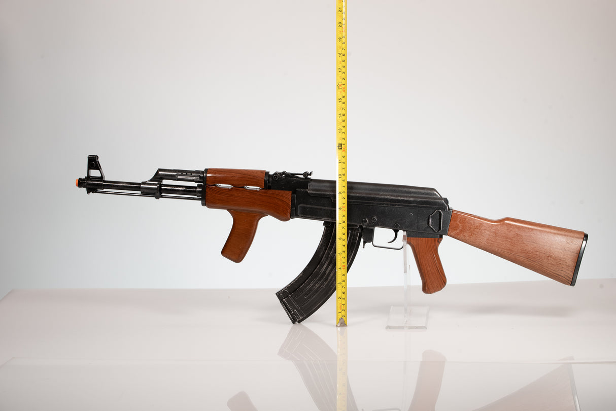 Wood Foregrip AK-47 Rifle Costume Prop