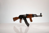 Wood Foregrip AK-47 Rifle Costume Prop