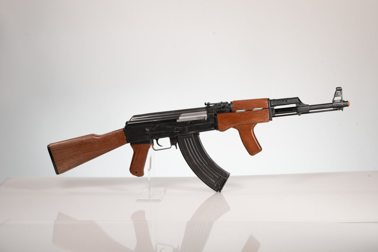 Wood Foregrip AK-47 Rifle Costume Prop