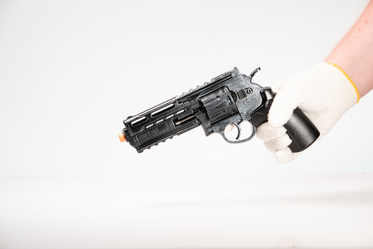 (Price) Brodax Agent Revolver Fake Costume Prop