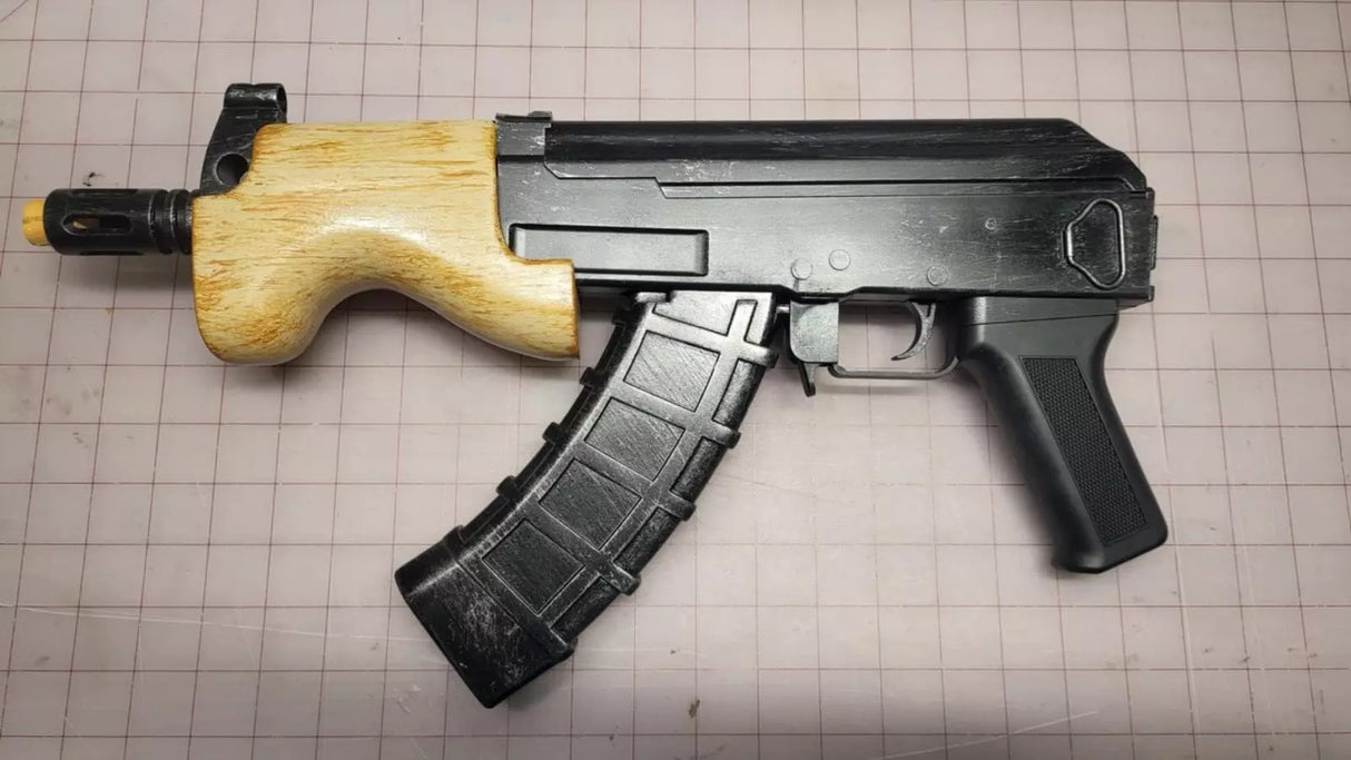 Mini Micro Draco Curved Handle AK Fake Prop