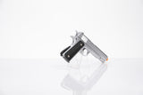 Silver Metal 1911 Style Pistol Fake Film Prop - Wulfgar Props