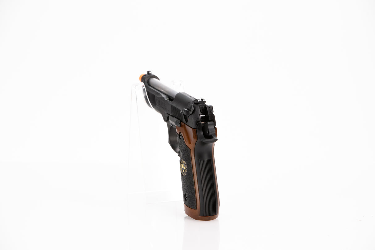 (check inventory) S.T.A.R.S. Valentine Blowback M9 Fake Film Costume Prop - Wulfgar Props