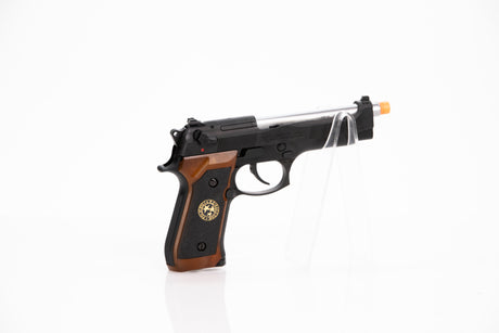 (check inventory) S.T.A.R.S. Valentine Blowback M9 Fake Film Costume Prop - Wulfgar Props