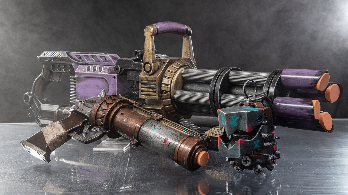 Jinx Inspired Cosplay Prop Bundle