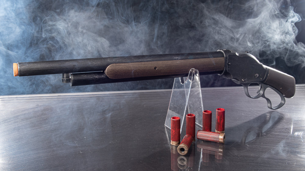 Side Arm Lever Action Shotgun Prop – Wulfgar Props