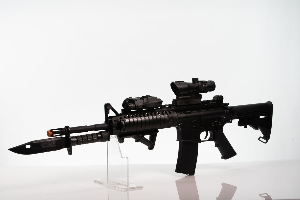 Black Rubber Fake 45 Handgun Movie Prop Weapon Costume Accessory Toy Pistol  Gun
