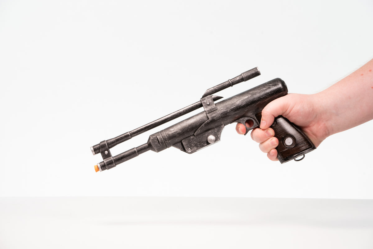 Blaster Props Boba Fett Blaster Pistol Premium Prop – Wulfgar Props