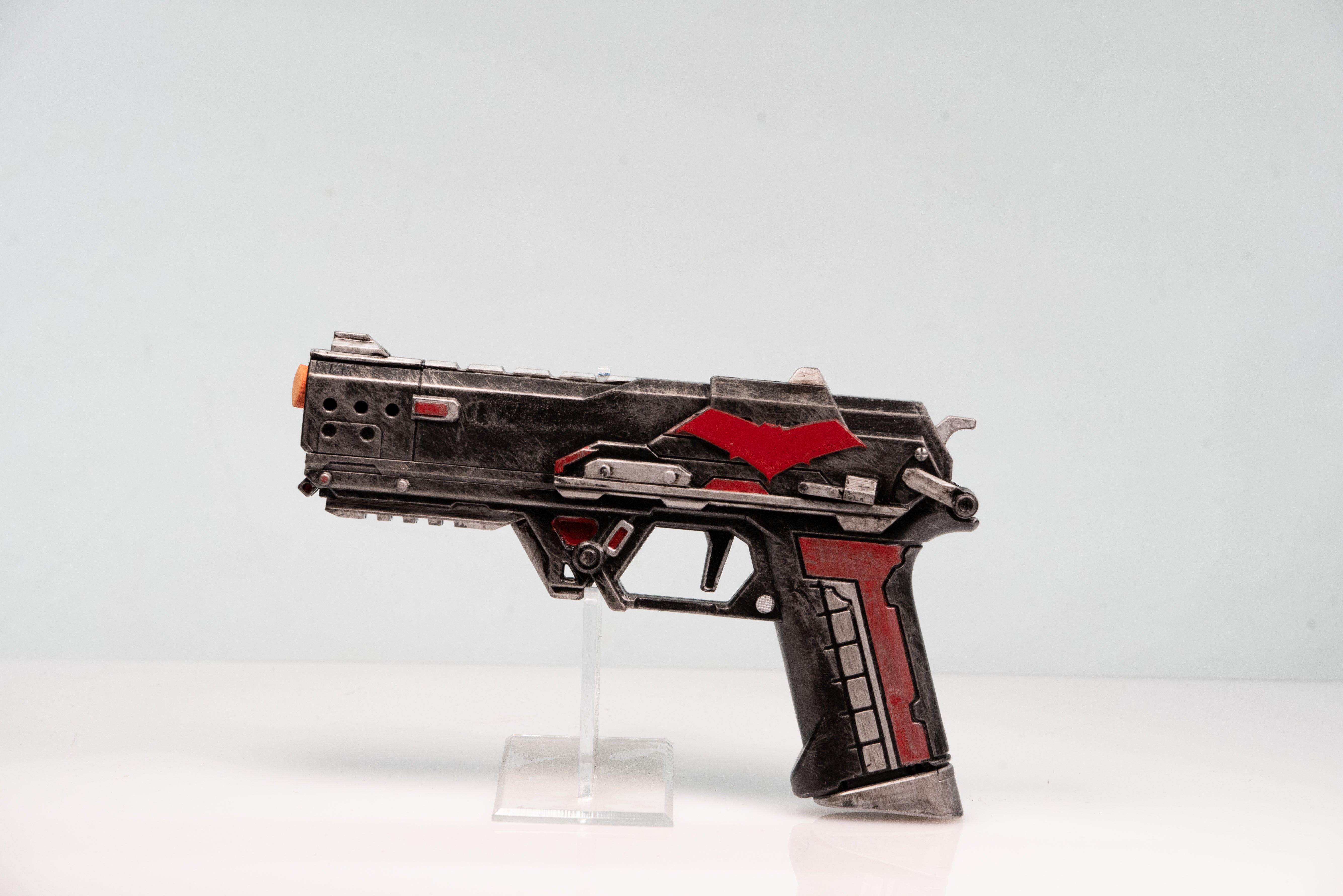 Red Hood Blaster Premium Costume Display Prop