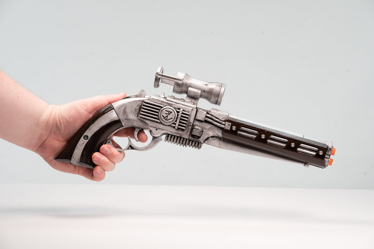 Blaster Props DT-27 Custom Mandalorian Blaster Prop – Wulfgar Props