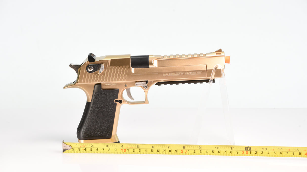 Super Shiny Gold Desert Eagle Fake Film Costume Prop