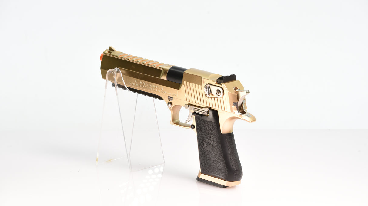 Super Shiny Gold Desert Eagle Fake Film Costume Prop