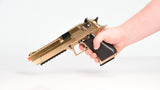 Super Shiny Gold Desert Eagle Fake Film Costume Prop