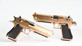 Super Shiny Gold Desert Eagle Fake Film Costume Prop