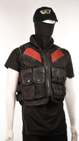 Red Hood Inspired Padded Collar Tac Vest Cosplay