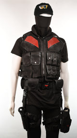 Red Hood Inspired Padded Collar Tac Vest Cosplay