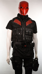 Red Hood Inspired Padded Collar Tac Vest Cosplay