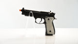 Pearl Grip Metal Pistol M9 Fake Costume Prop