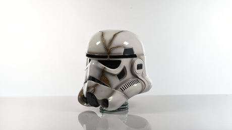 Gold Kintsugi Storm Trooper Helmet