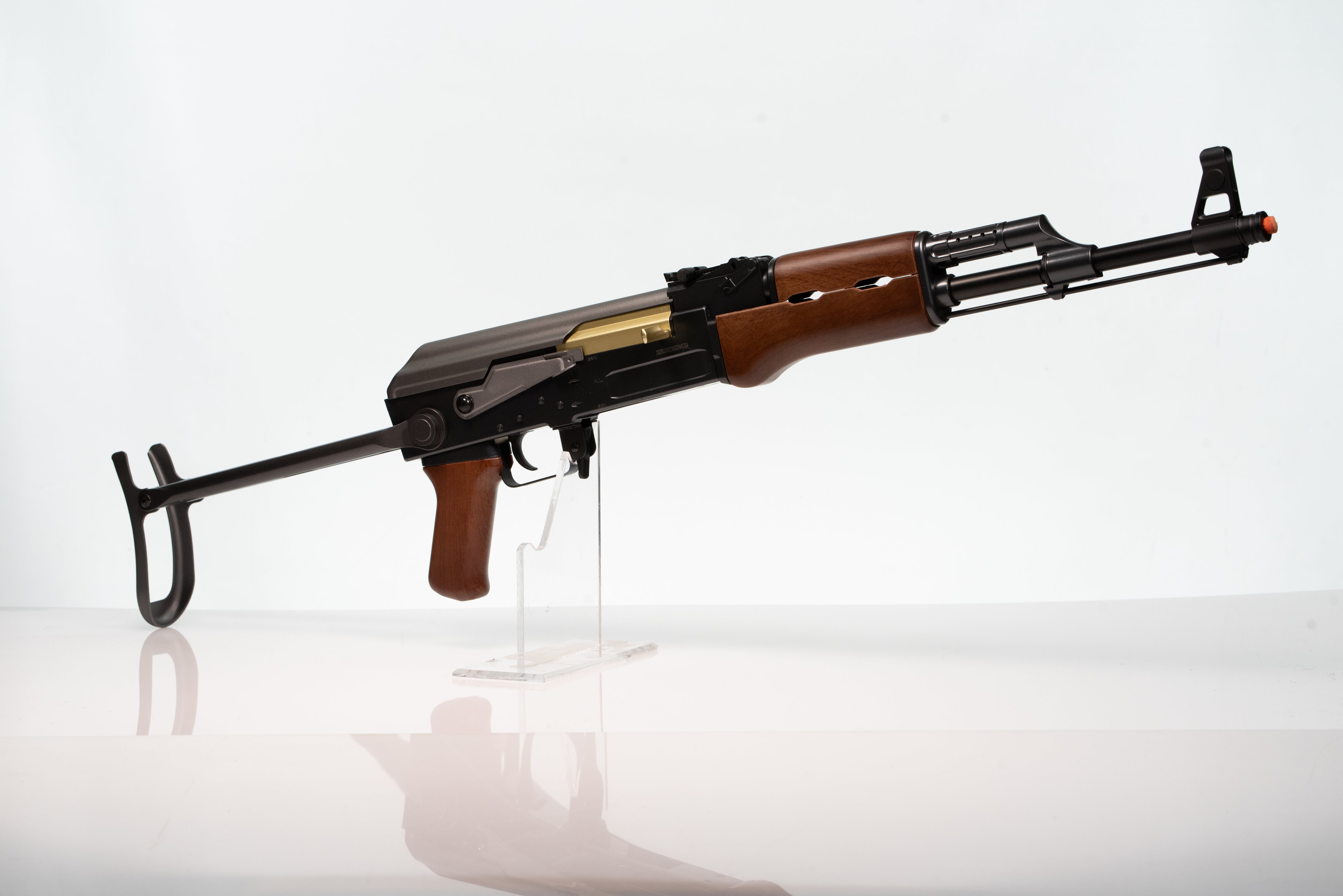 AK-47 w/ Folding Stock Fake Rifle Cosplay Prop – Wulfgar Props