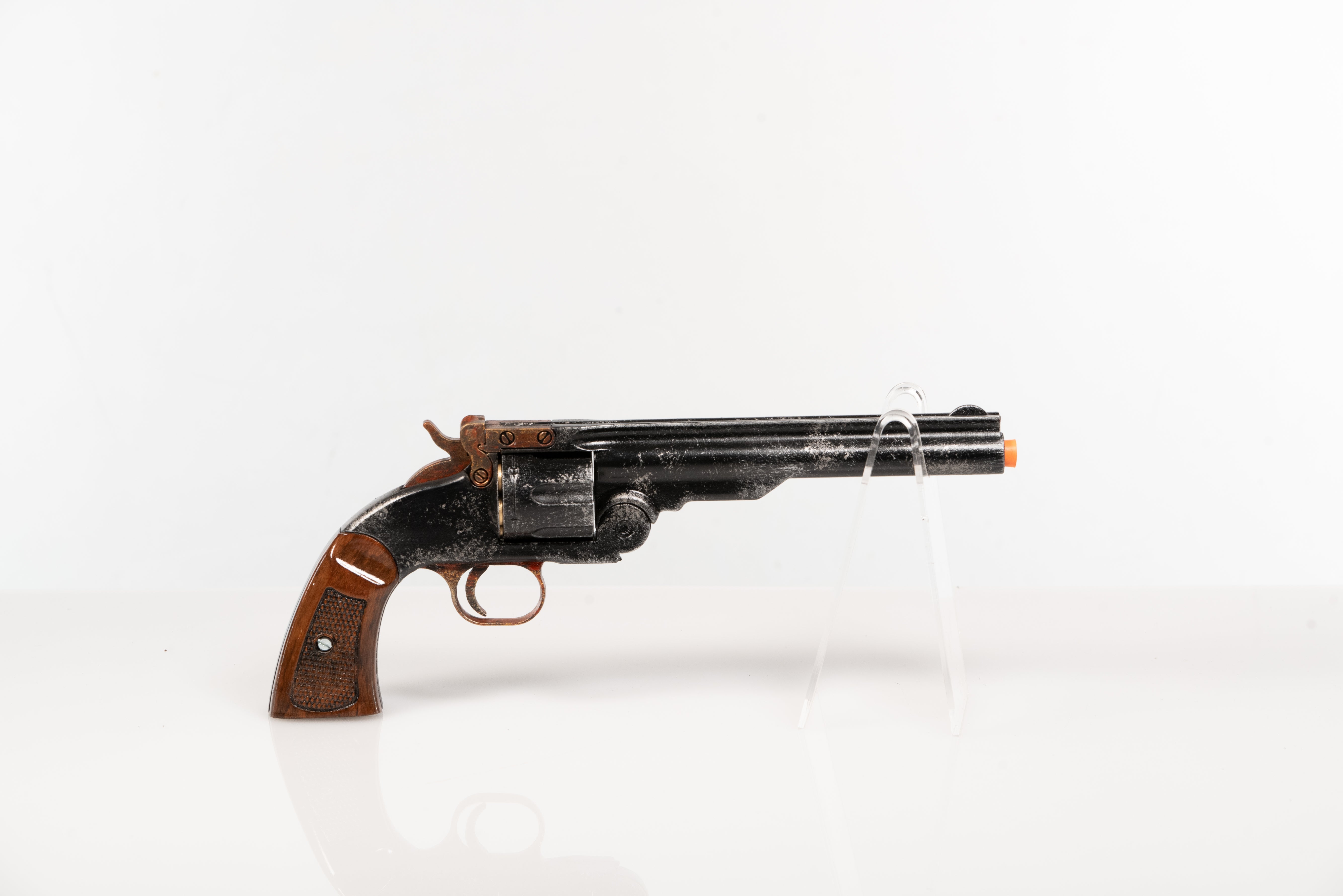 25SS新品 Flippan Medallon ルーペ revolver Pietta 1873 Trump .45 Long Colt 4.75