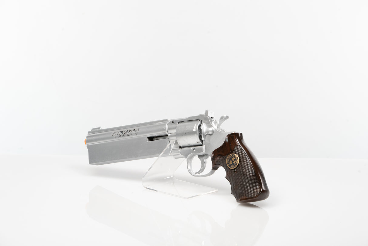 Silver Serpent Revolver Prop