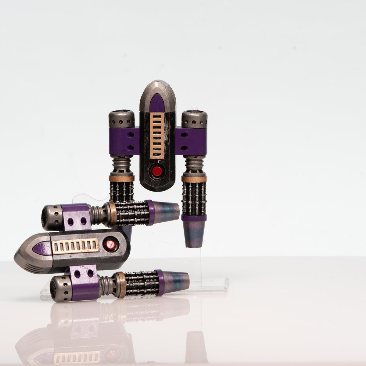 T'Challa Purple Star-Lord Boot Rocket Boosters (Set of 2) – Wulfgar Props