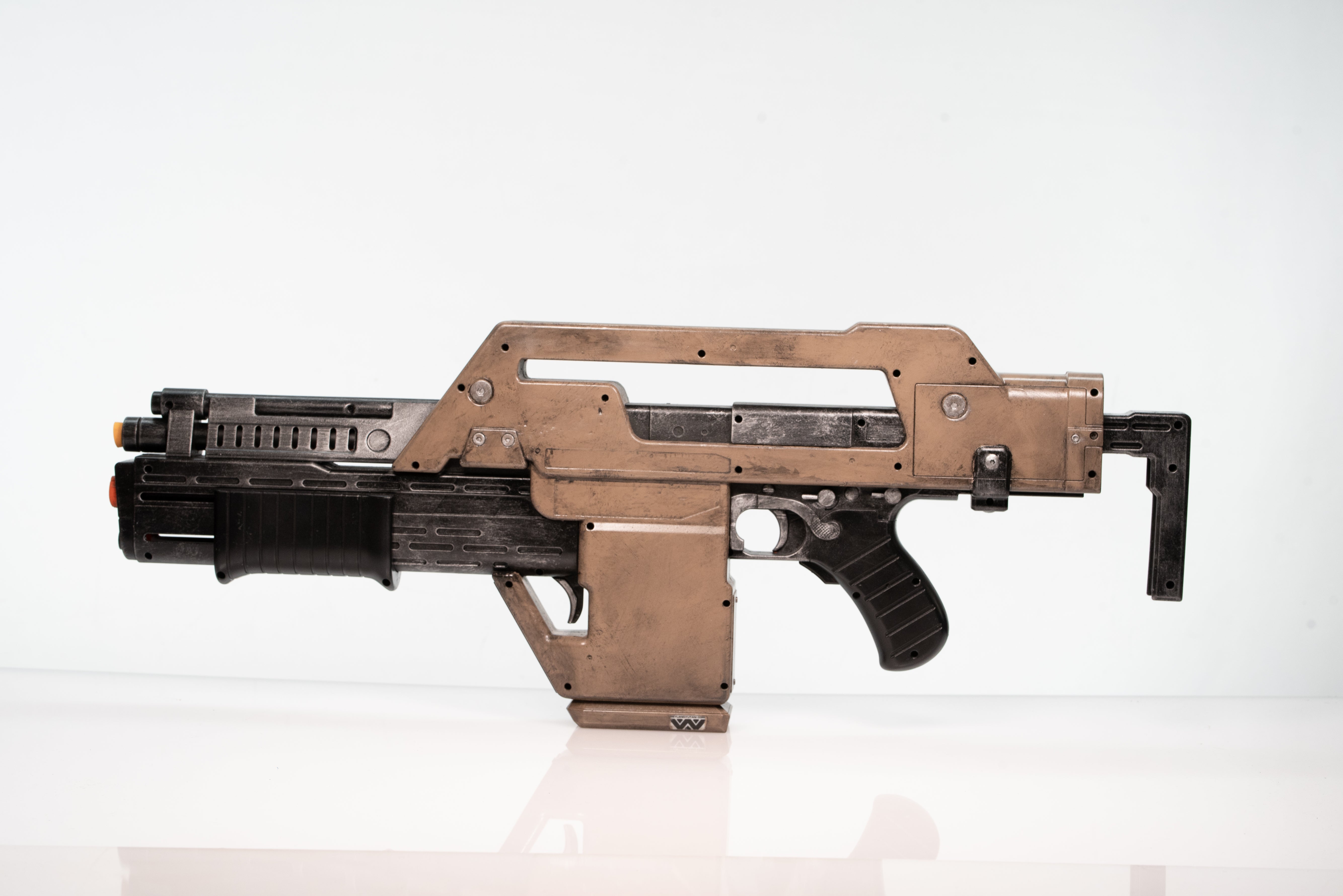 Aliens Pulse Rifle Nerf Repaint Prop – Wulfgar Props
