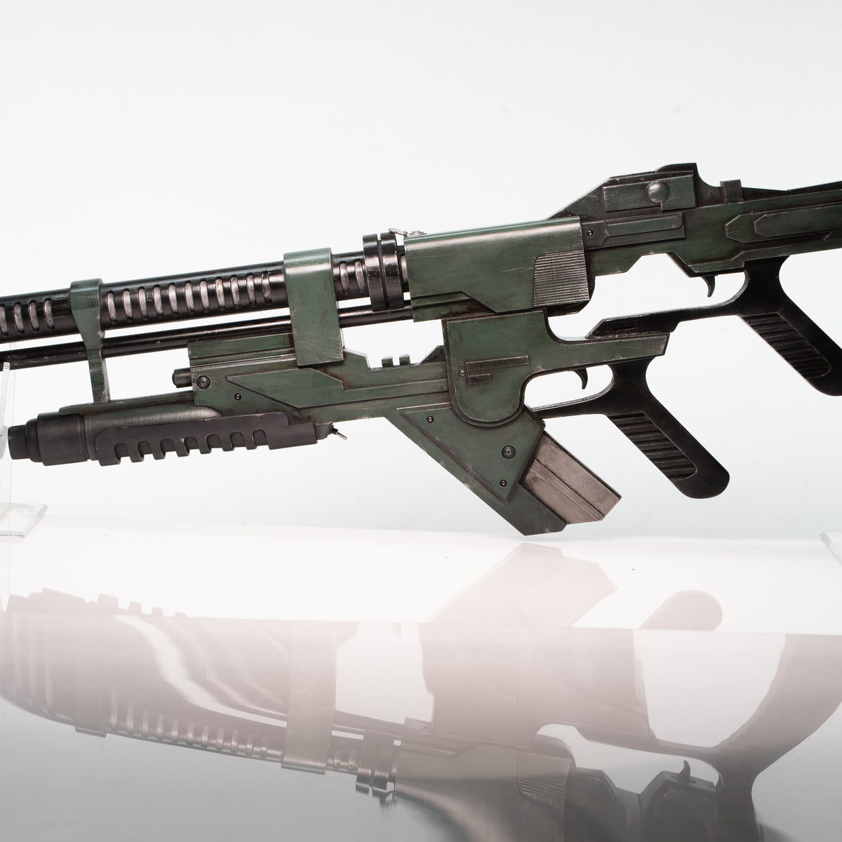 Alien Rifle Props Alien Resurrection Dual Blaster Fake Film Costume Prop – Wulfgar Props