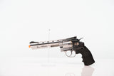 Chrome Dog Revolver Fake Film Costume Prop