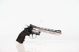 Chrome Dog Revolver Fake Film Costume Prop