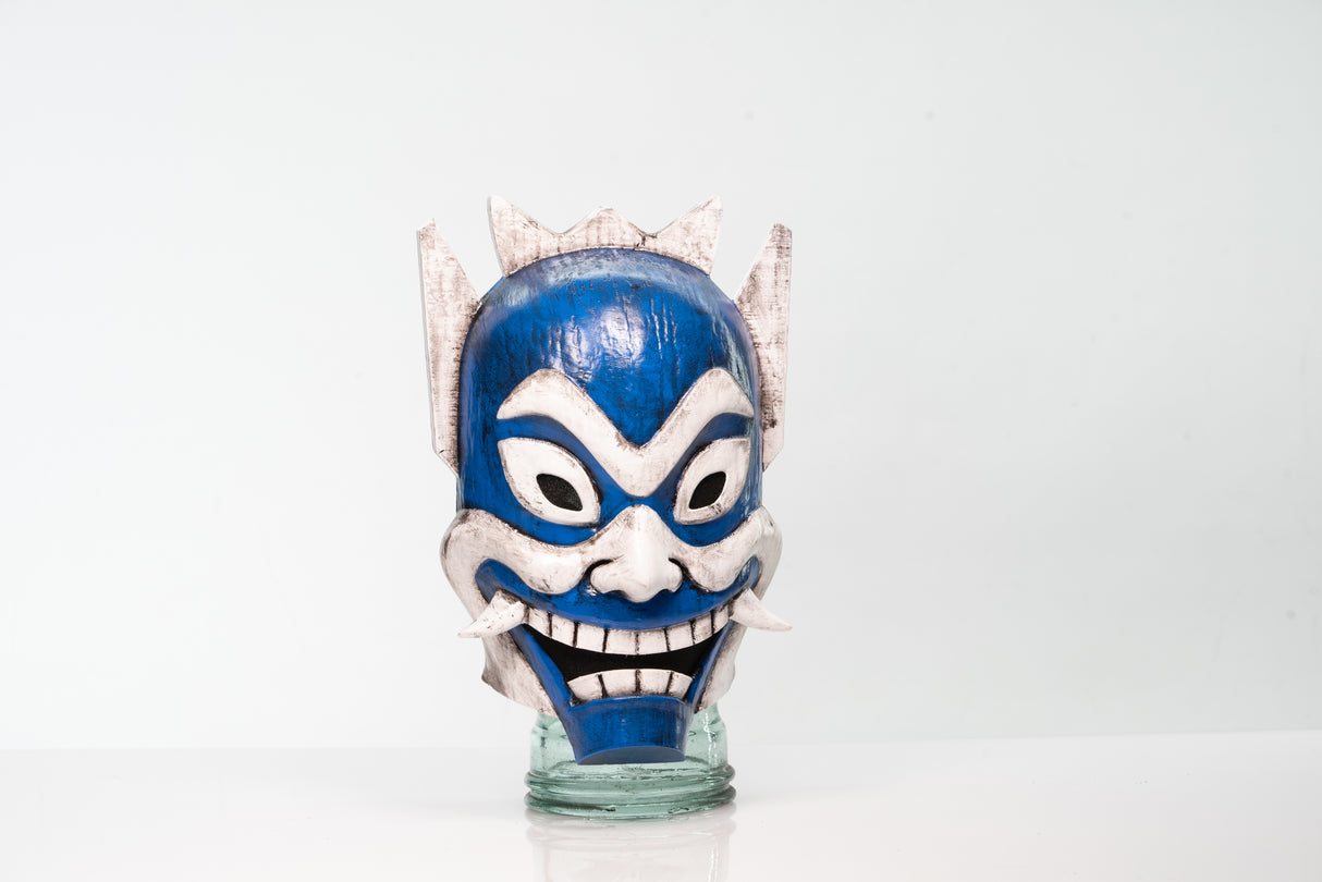 Blue Spirit Mask Costume or Display Prop