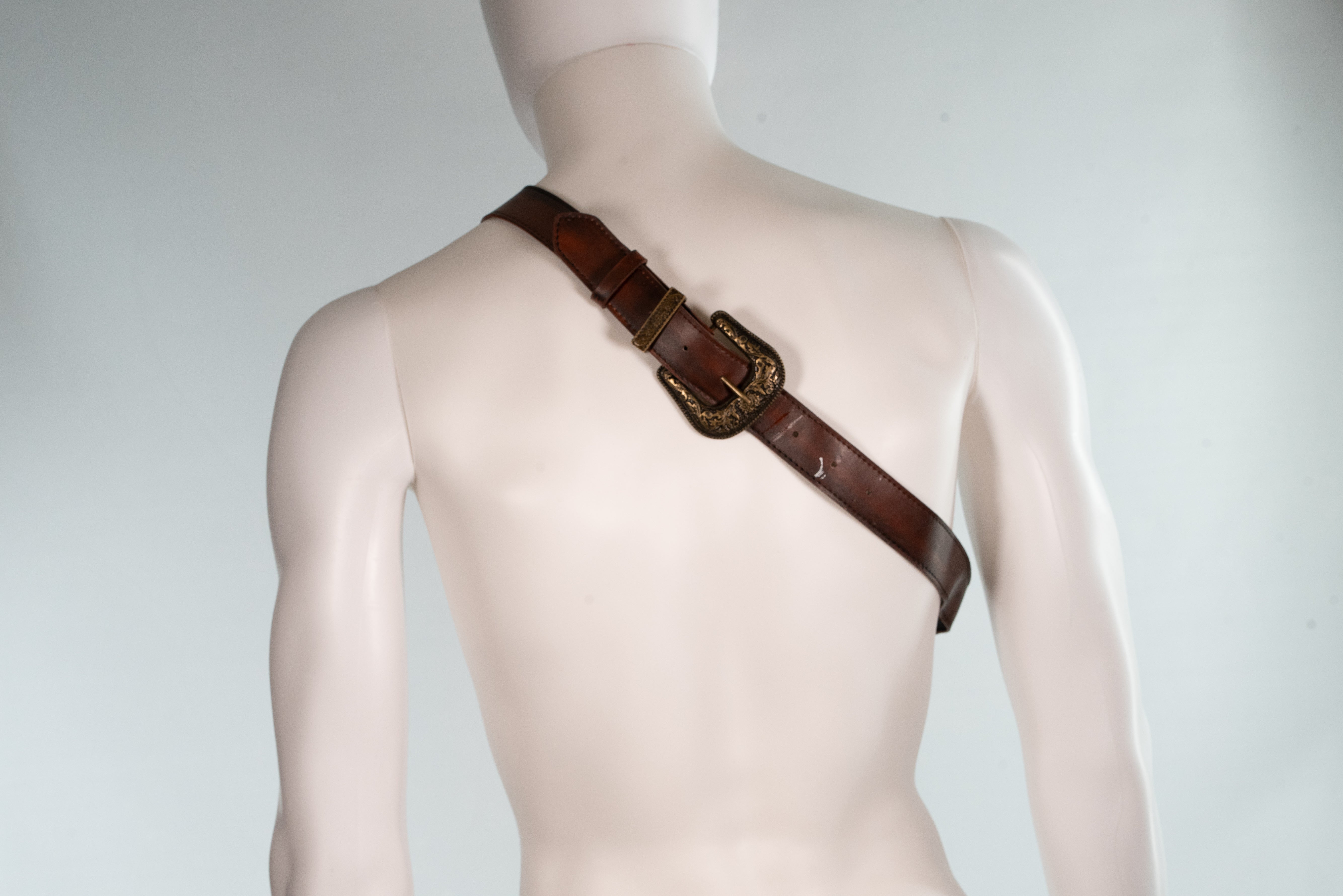 Leather Shell Bandolier Belt Costume Piece – Wulfgar Props