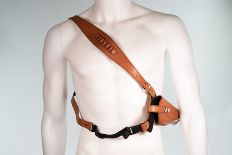 Leather Chest Holster for Costume