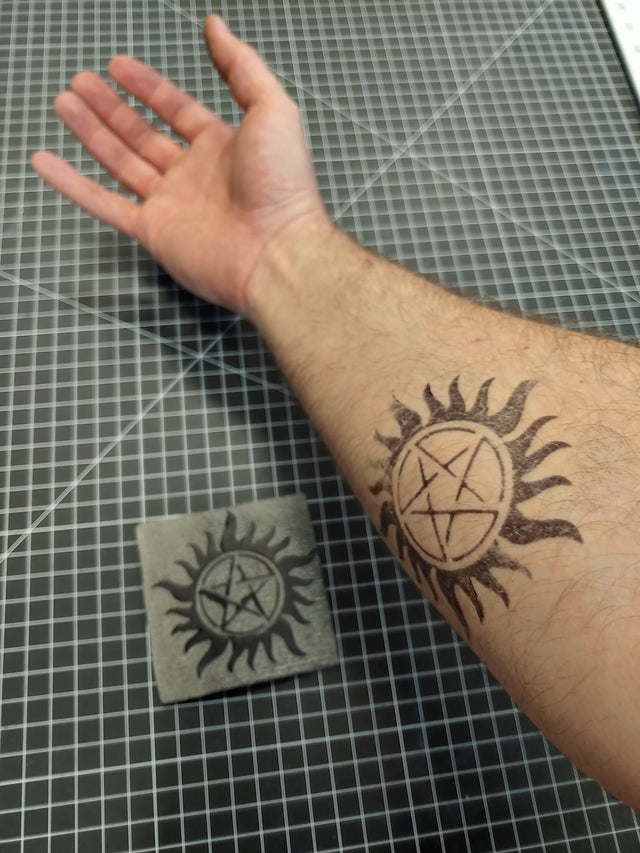 Temp tattoo stamp - Supernatural - Wulfgar Weapons & Props