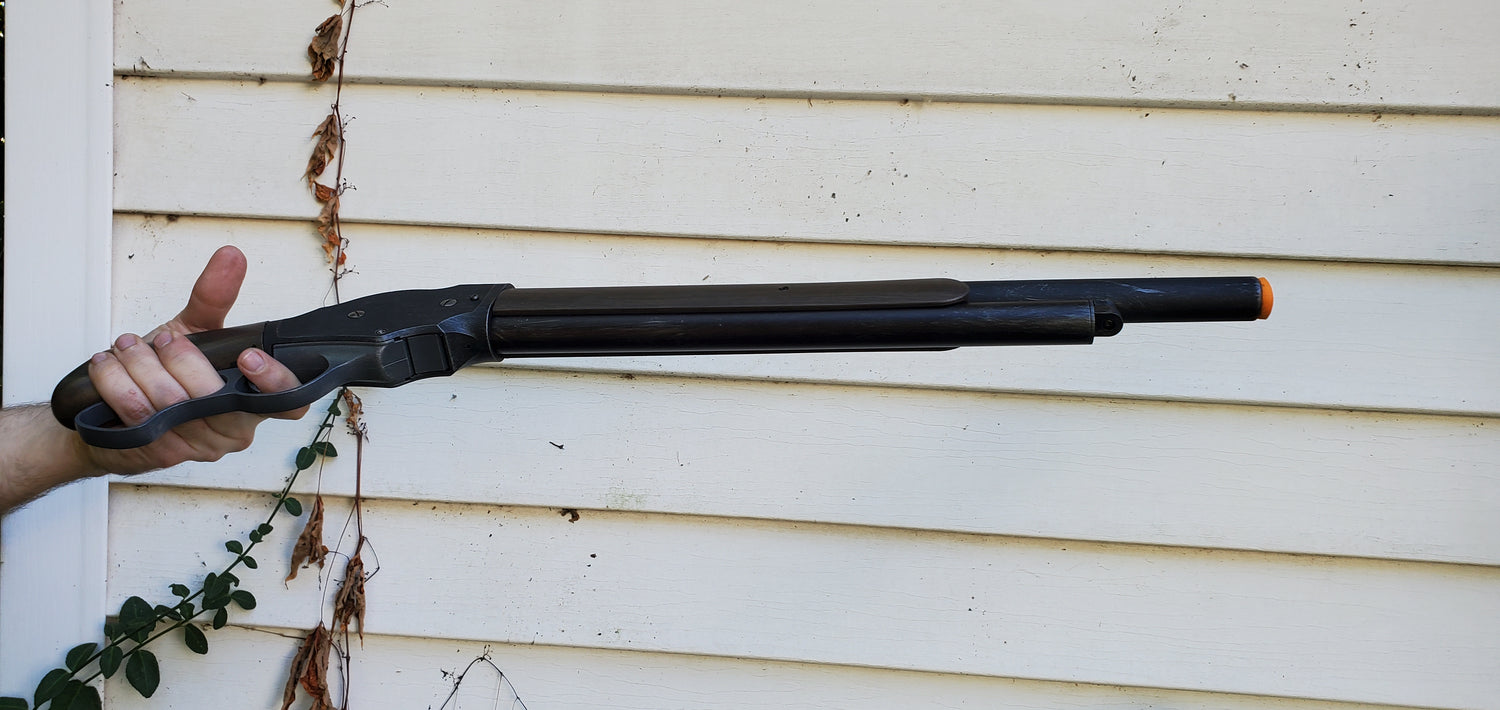 Side Arm Lever Action Shotgun Prop – Wulfgar Props