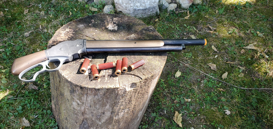 Side Arm Lever Action Shotgun Prop – Wulfgar Props