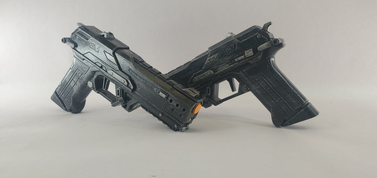 Savage Blaster Pistol Prop - Futuristic Costume Gun