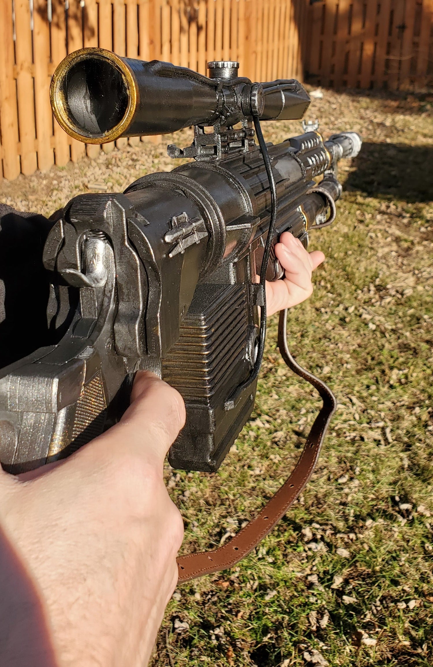 Boba Fett 1313 inspired EE-TR3 Concept Rifle Blaster Prop – Wulfgar Props